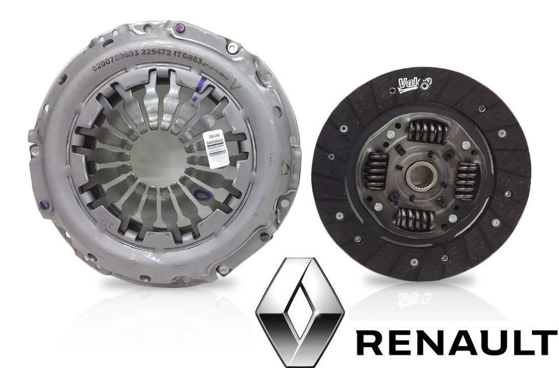 Kit embreagem Genuíno Renault 8660089580 l Logan l Sandero l Clio