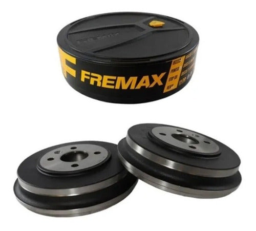 Tambor de freio traseiro FreMax BD3552