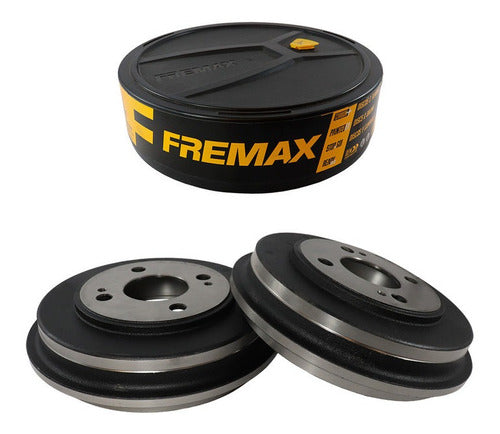 Tambor de freio traseiro FreMax BD3903