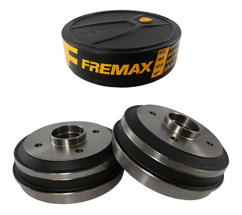 Tambor de freio traseiro FreMax BD4735KT