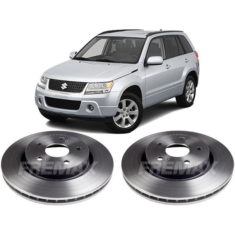 Disco Freio Dianteiro Grand Vitara 2.0 2.5 2009 A 2016 - Par