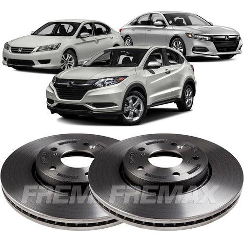Disco Freio Dianteiro Honda Hrv 1.8 2016 2017 2018 2019 Par