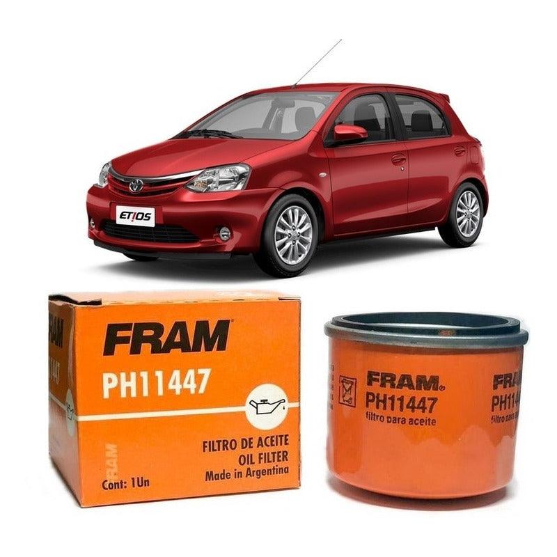 Filtro Oleo Motor Toyota Etios 1.3 1.5 2012 2013 2014 2015