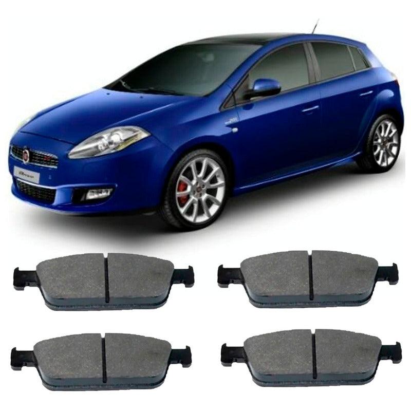 Jogo Pastilha De Freio Fiat Bravo Absolute 1.8 16v 10 Á 2012