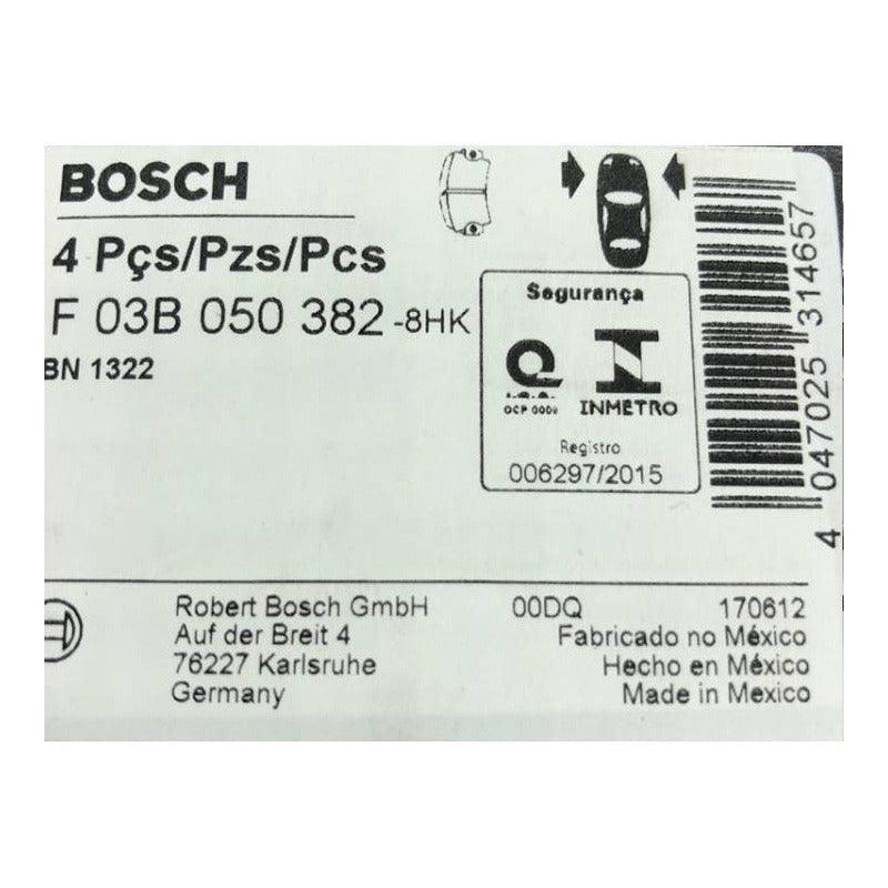 Jogo Pastilha Freio Dianteira Bosch Cerâmica Audi A5 2011