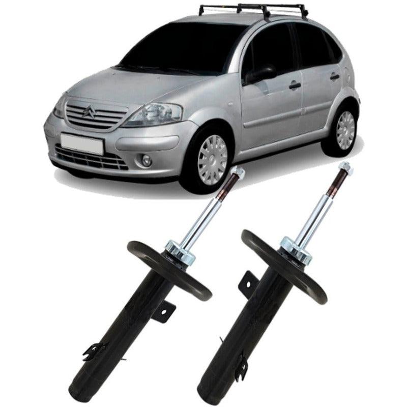 Par De Amortecedor Dianteiro Citroen C3 1.4 1.6 2002 A 2012