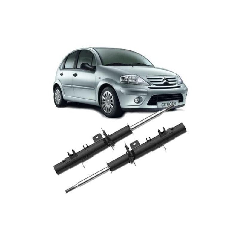 Par De Amortecedor Dianteiro Citroen C3 1.4 1.6 2002 A 2012