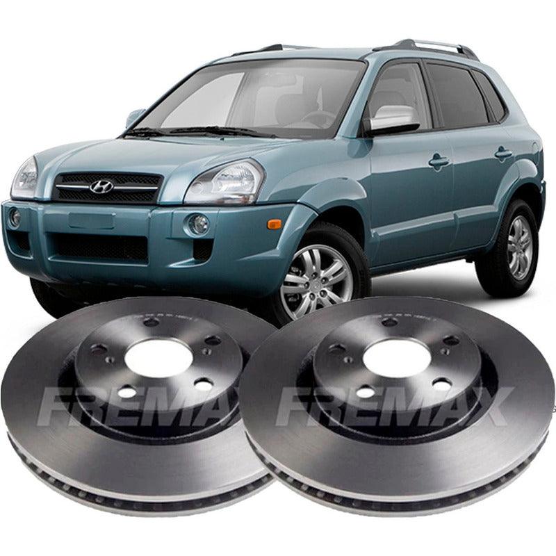 Par Disco Freio Dianteiro Tucson 2008 2009