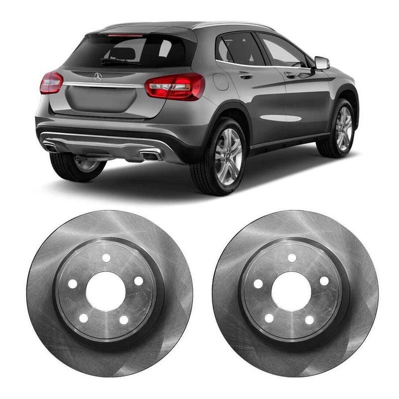Par Disco Freio Mercedes Gla200 15 A 17 Tras Sólido Fremax