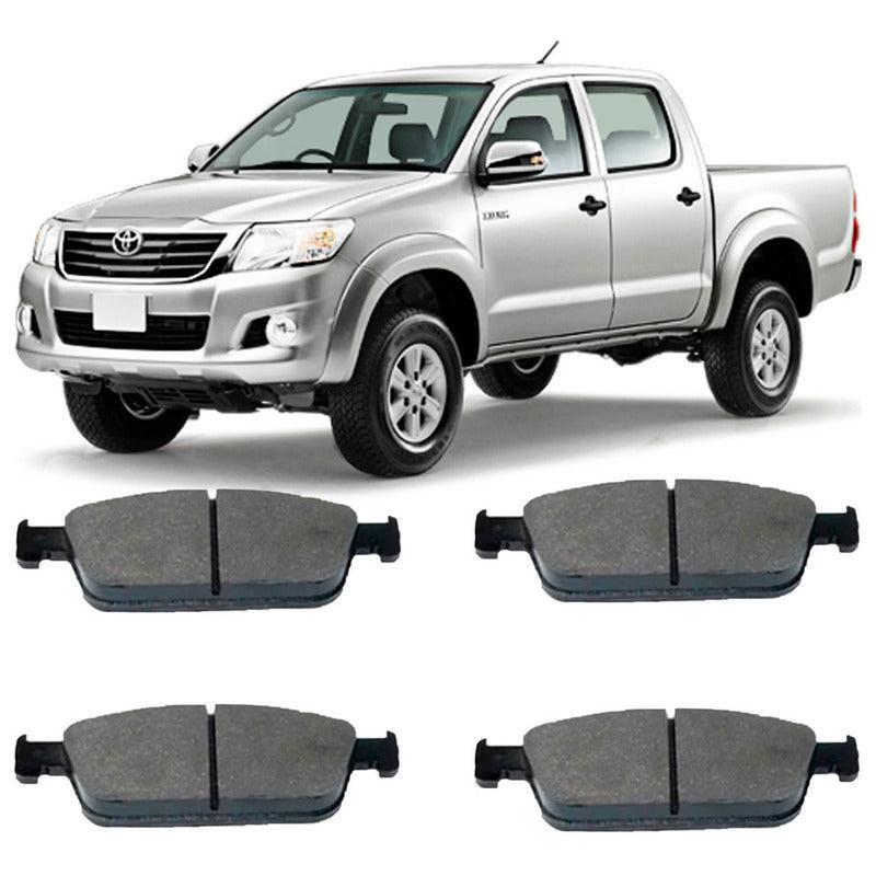 Pastilha De Freio Toyota Hilux 2.5 2.7 08-15 Diant Bosch