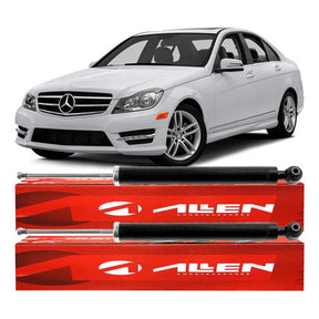 Amortecedor Traseiro Mercedes C180 C200 W204 2007 A 2012 Par