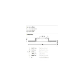 Disco De Freio Traseiro Hrv 1.8 2016