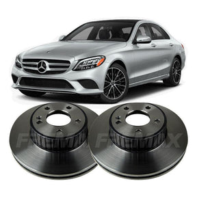 Disco Dianteiro Fremax Mercedes C180 1.6 2015-2019 (295x62)