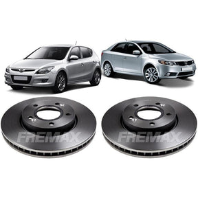 Disco Freio Dianteiro Cerato 1.6 2.0 Hyundai I30 2006 A 2013