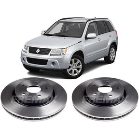 Disco Freio Dianteiro Grand Vitara 2.0 2.5 2009 A 2016 - Par