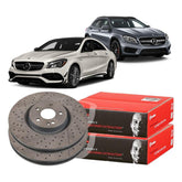 Disco Freio Dianteiro Mercedes Cla A45 Amg 2015 A 2019 350mm