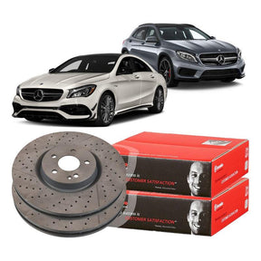 Disco Freio Dianteiro Mercedes Cla A45 Amg 2015 A 2019 350mm