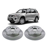 Disco Freio Traseiro Chery Tiggo 2.0 2009 A 2015 - Par