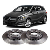 Disco Freio Traseiro Mercedes A200 1.6 2013 A 2019 - Par