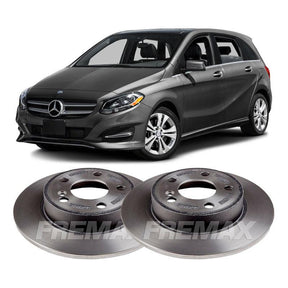 Disco Freio Traseiro Mercedes A200 1.6 2013 A 2019 - Par