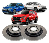 Disco Freio Traseiro Outlander Asx Eclipes Cross 2012 A 2019