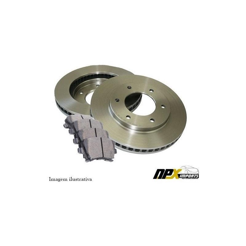 Discos + Jg Pastilhas Traseiras Bmw Serie 3 Gt F34 320i 2012