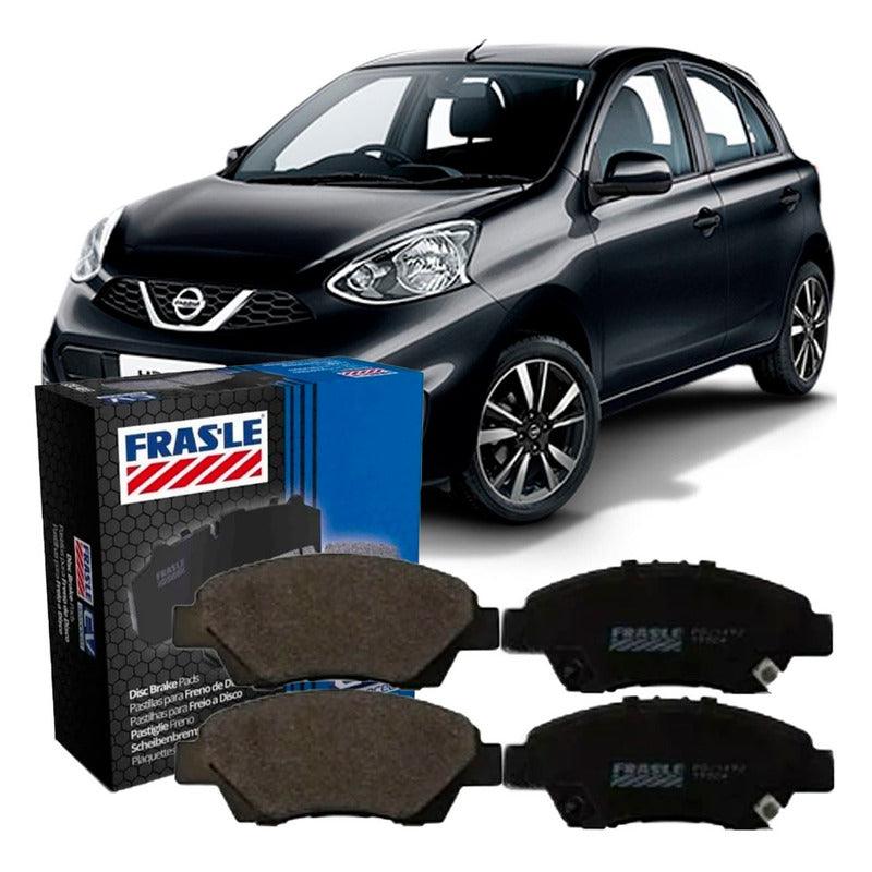 Jg Pastilha Freio Dianteira Nissan March 1.6 16v 2019 Frasle