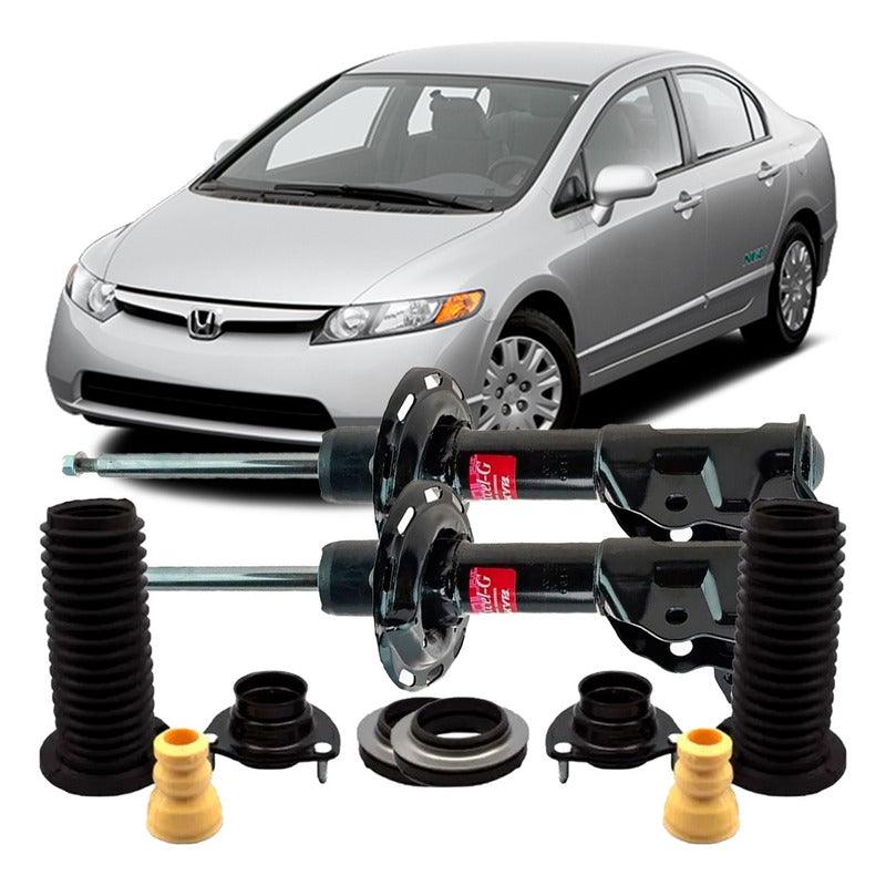Kit Amortecedor Dianteiro + New Civic 2007 A 2011 Kayaba Par