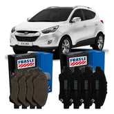 Kit Pastilha Freio Dianteiro E Traseiro Hyundai Ix35 2011