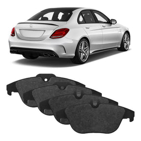 Kit Pastilha Freio Mercedes Benz Classe C 2007 A 2014 Trw
