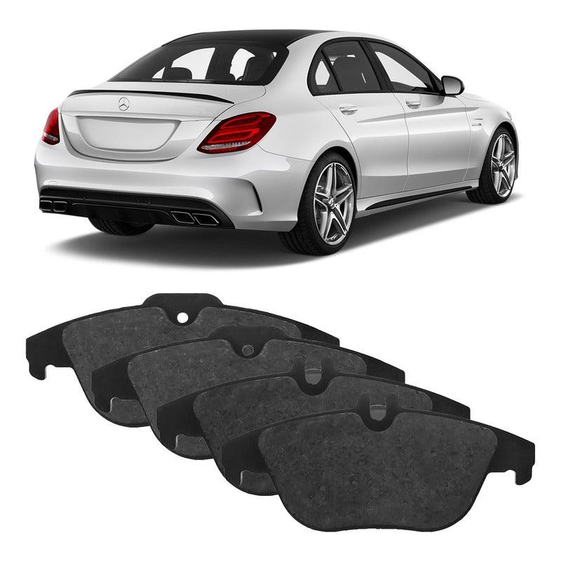 Kit Pastilha Freio Mercedes Benz Classe C 2007 A 2014 Trw