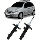 Par De Amortecedor Dianteiro Citroen C3 1.4 1.6 2002 A 2012