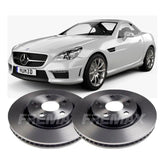 Par Disco Dianteiro Fremax Mercedes Slk-55 Amg 2004-2011