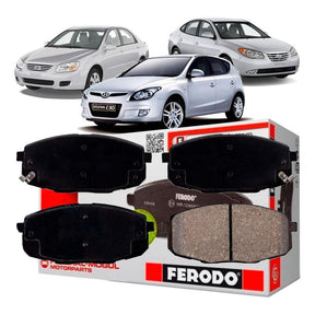 Pastilha Ceramica Dianteira I30 Cerato Sonata 2004 A 2013