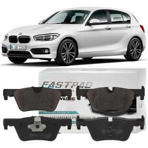 Pastilha Ceramica Traseira Bmw 116 118 125 2013 2014 2015