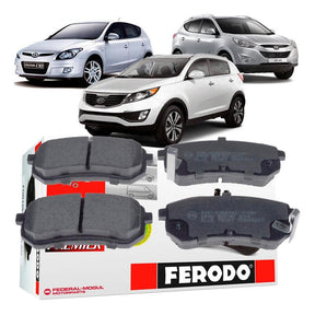 Pastilha Ceramica Traseira Sportage I30 Ix35 2010 A 2016