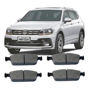 Pastilha De Freio Dianteira Cerâmica Tiguan 2.0 08 Á 2022
