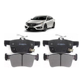 Pastilha De Freio Traseira New Civic 2017 2018 2019 2020