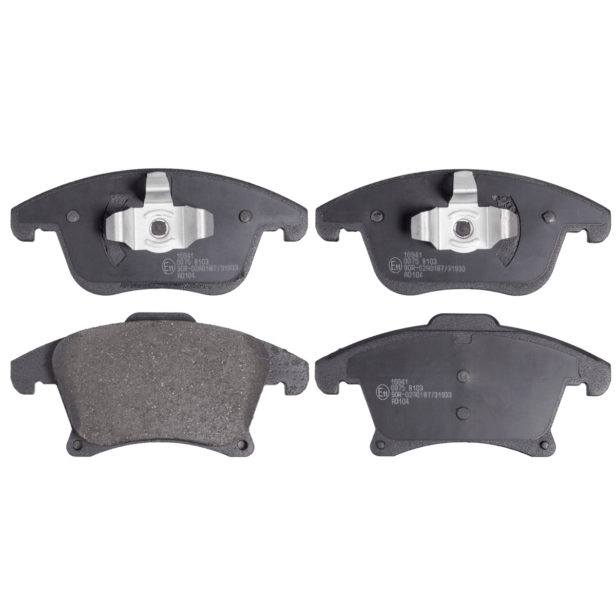 Pastilha Freio Diant. Ford Fusion 2.5 Hybrid 2016 Cerâmica