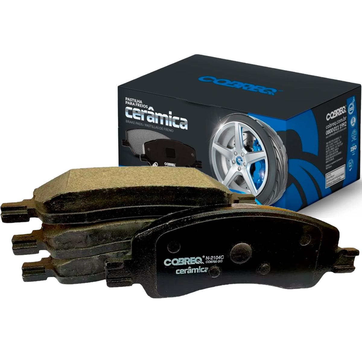 Pastilha Freio Dianteira Cerâmica Fiat Pulse 1.3 2022 2023 - 7093090