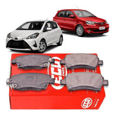 Pastilha Freio Dianteira Etios 1.3 1.5 2012 2013 2014 2015