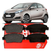 Pastilha Freio Dianteira Hb20 1.0 Hb20s 1.0 2012 A 2019