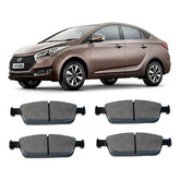 Pastilha Freio Hyundai Hb20 C. Style Turbo 1.0 12v 2012-2019