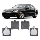 Pastilha Freio Traseiro Mercedes C180 W203 2000 A 2006
