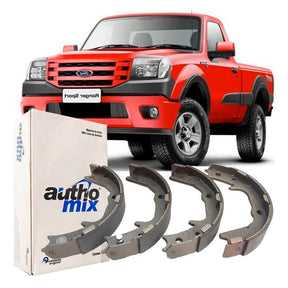 Sapata Freio Traseiro Ranger 2012 Até 2016 - Authomix